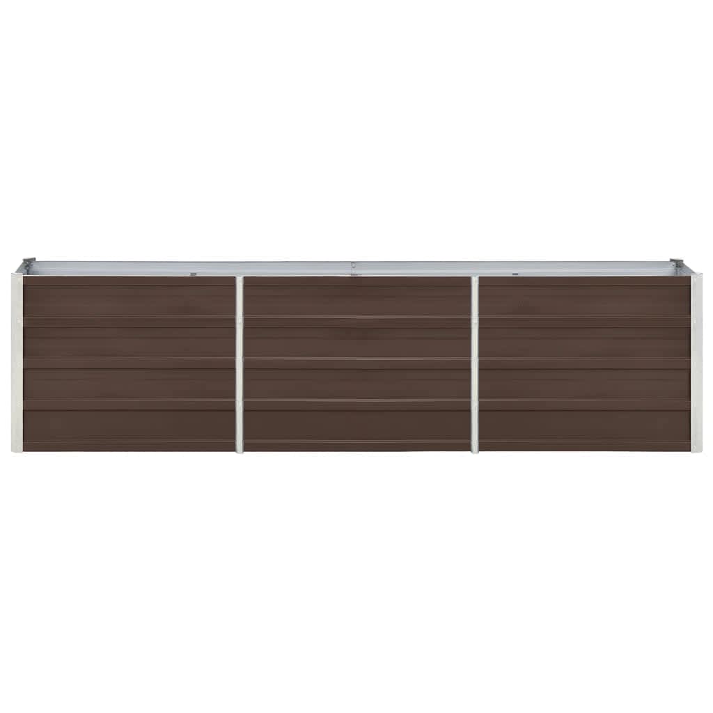 Plantenbak Verhoogd Gegalvaniseerd Staal 240 x 40 x 45 cm