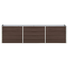 Plantenbak Verhoogd Gegalvaniseerd Staal 240 x 40 x 45 cm