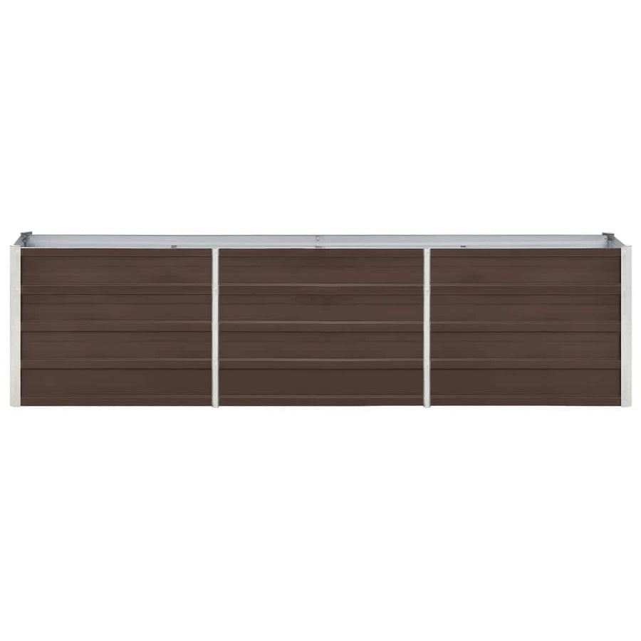 Plantenbak Verhoogd Gegalvaniseerd Staal 240 x 40 x 45 cm