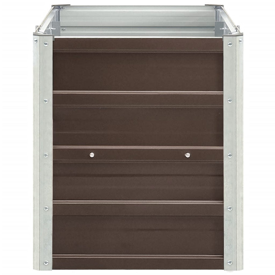 Plantenbak Verhoogd Gegalvaniseerd Staal 240 x 40 x 45 cm