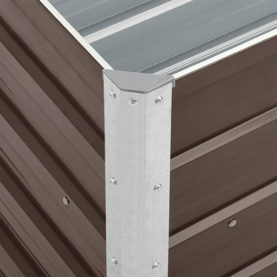 Plantenbak Verhoogd Gegalvaniseerd Staal 240 x 40 x 45 cm