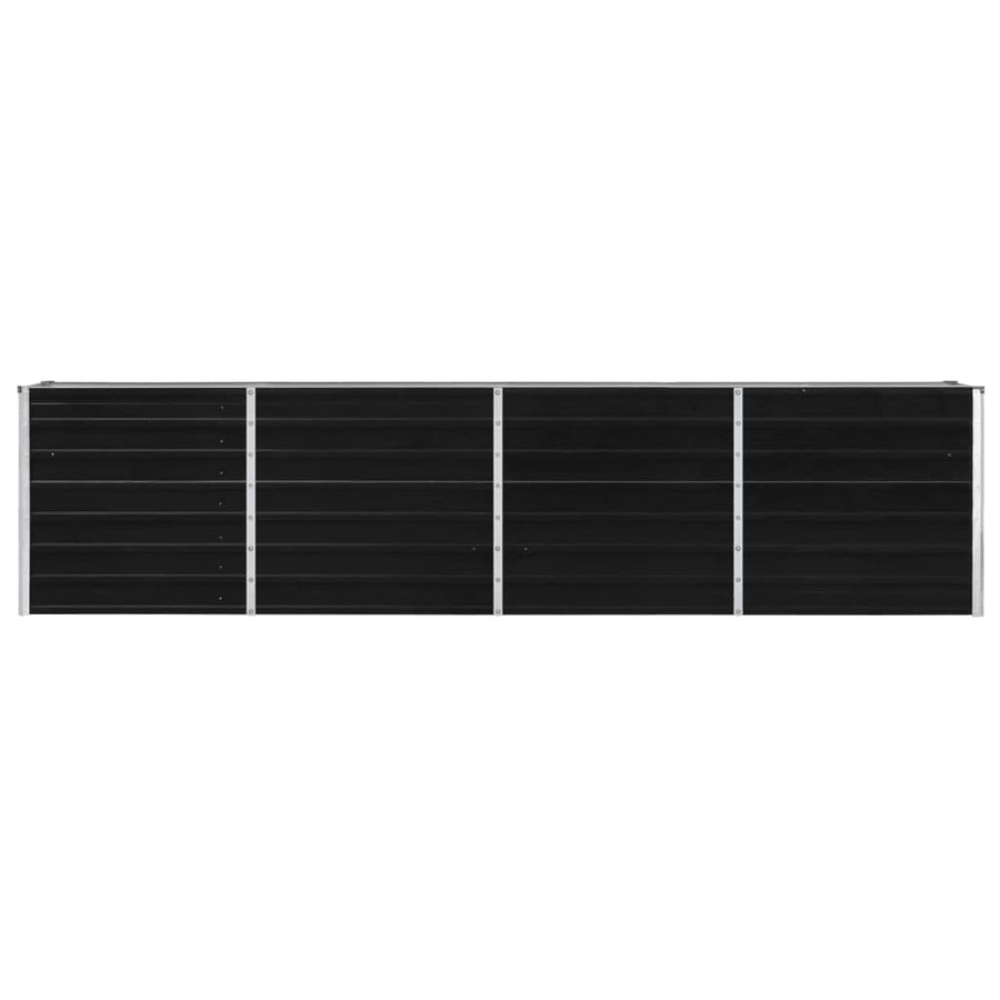 Plantenbak Verhoogd Gegalvaniseerd Staal 320 x 40 x 77 cm