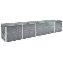 Plantenbak Verhoogd Gegalvaniseerd Staal 400 x 80 x 45 cm
