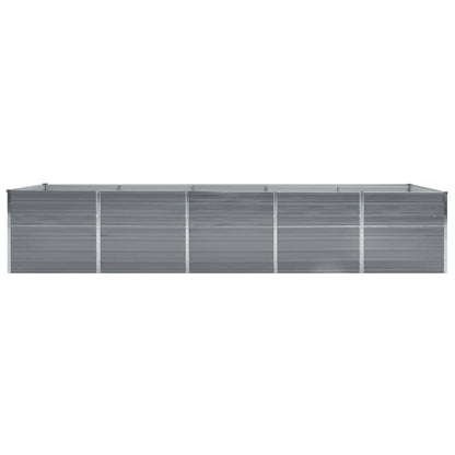 Plantenbak Verhoogd Gegalvaniseerd Staal 400 x 80 x 45 cm