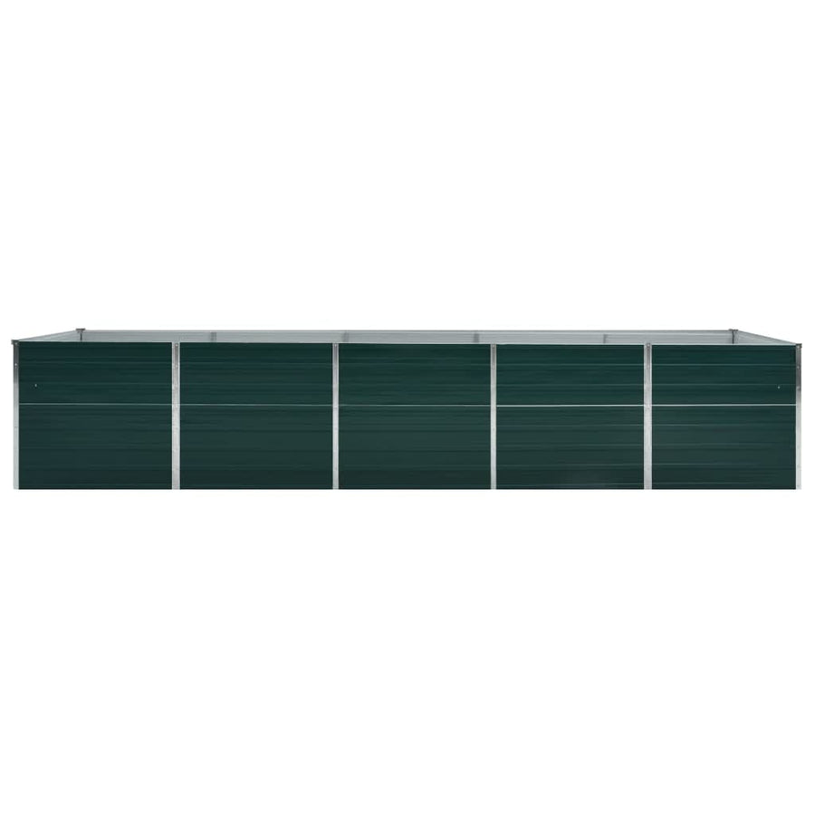 Plantenbak Verhoogd Gegalvaniseerd Staal 400 x 80 x 45 cm