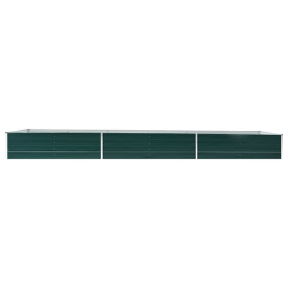 Plantenbak verhoogd 480x80x45 cm gegalvaniseerd staal groen