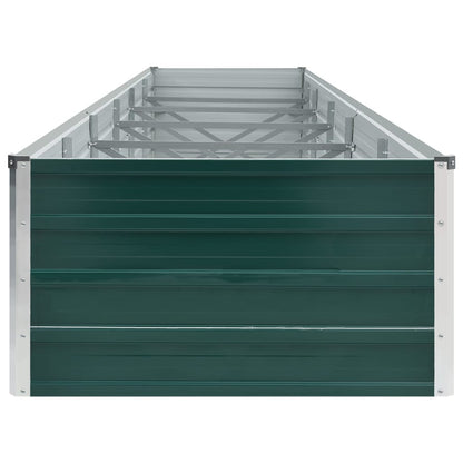 Plantenbak verhoogd 480x80x45 cm gegalvaniseerd staal groen