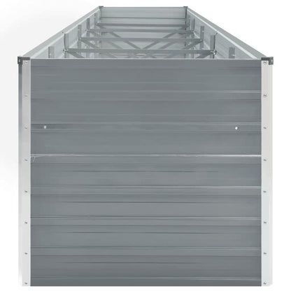 Plantenbak Verhoogd Gegalvaniseerd Staal 480 x 80 x 77 cm