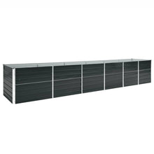 Plantenbak Verhoogd Gegalvaniseerd Staal 480 x 80 x 77 cm