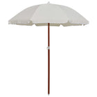 Parasol Met Stalen Paal Kleurig 180 cm Zand