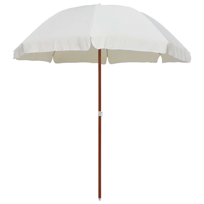 Parasol Met Stalen Paal Kleurig 240 cm Zand