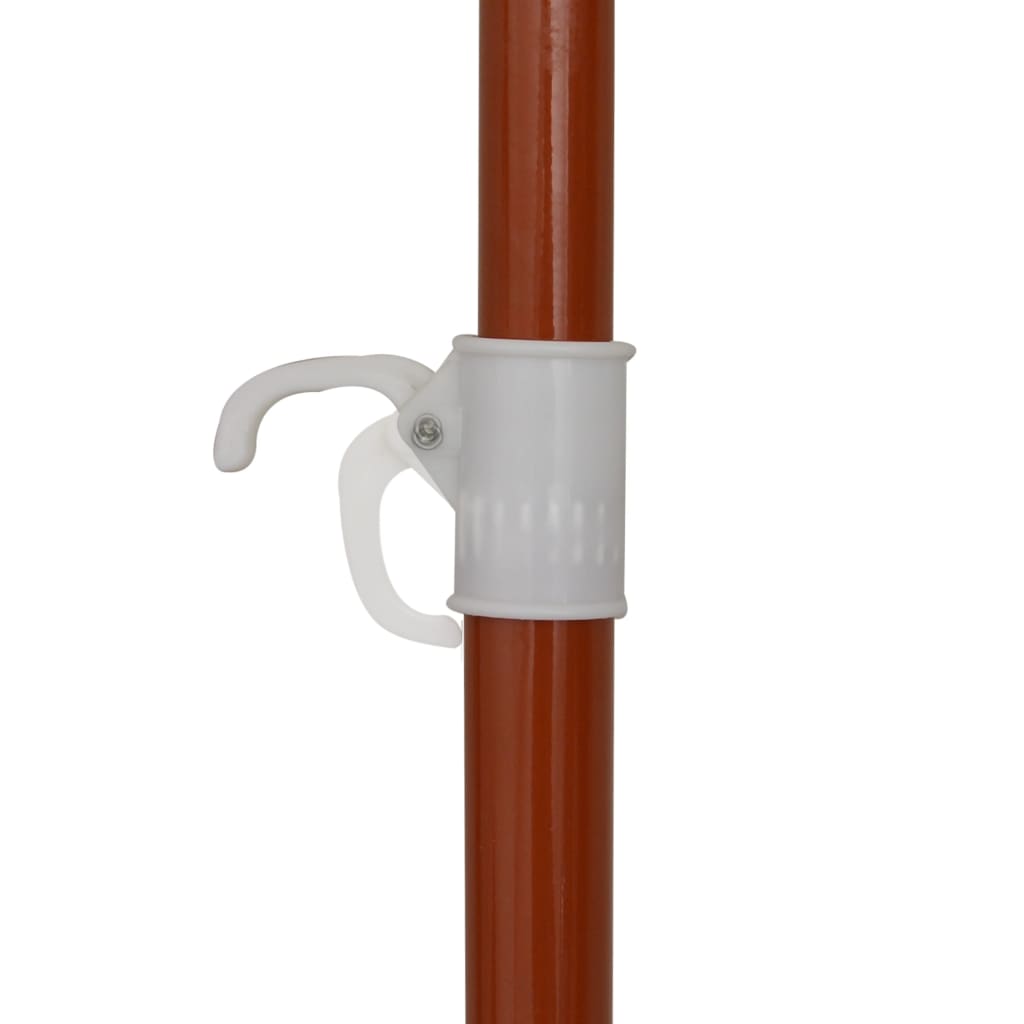 Parasol Met Stalen Paal Kleurig 240 cm Zand