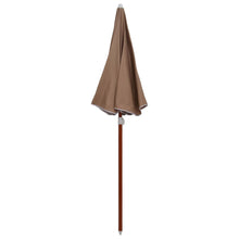 Parasol Met Stalen Paal 180 cm Taupe