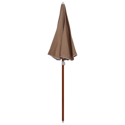 Parasol Met Stalen Paal 180 cm Taupe