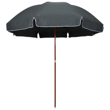 Parasol Met Stalen Paal 300 Cm Antraciet