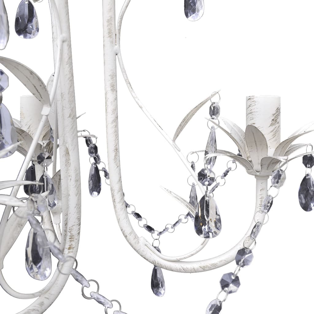 Kroonluchters Kristal Elegant Wit 1 2