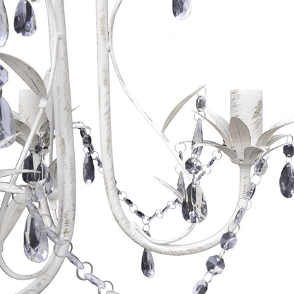 Kroonluchters Kristal Elegant Wit 1 2