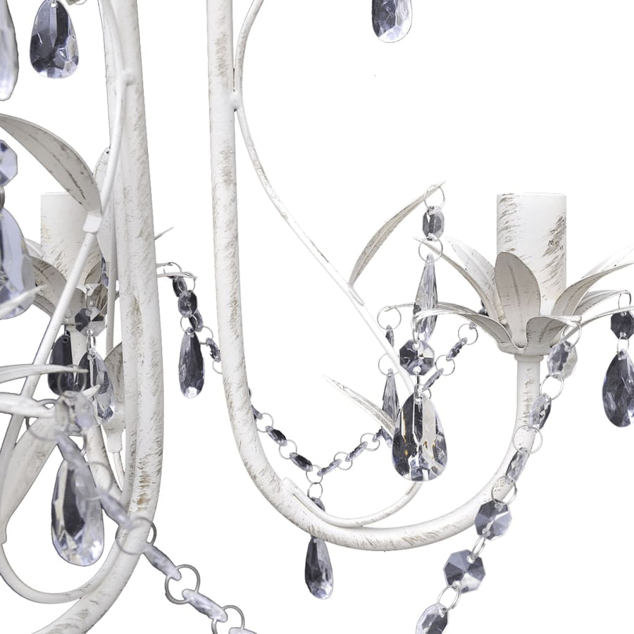 Kroonluchters Kristal Elegant Wit 1 2