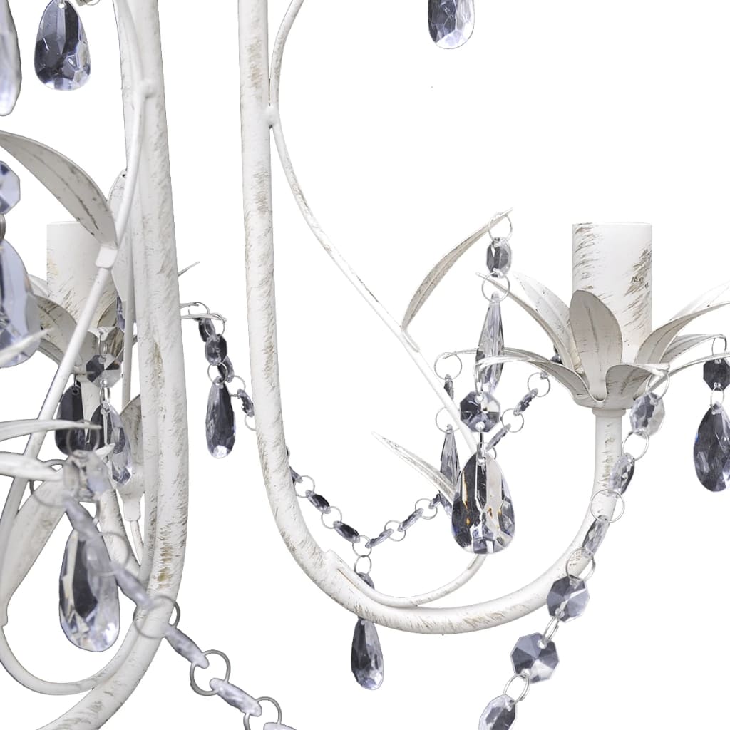 Kroonluchters Kristal Elegant Wit 1 4