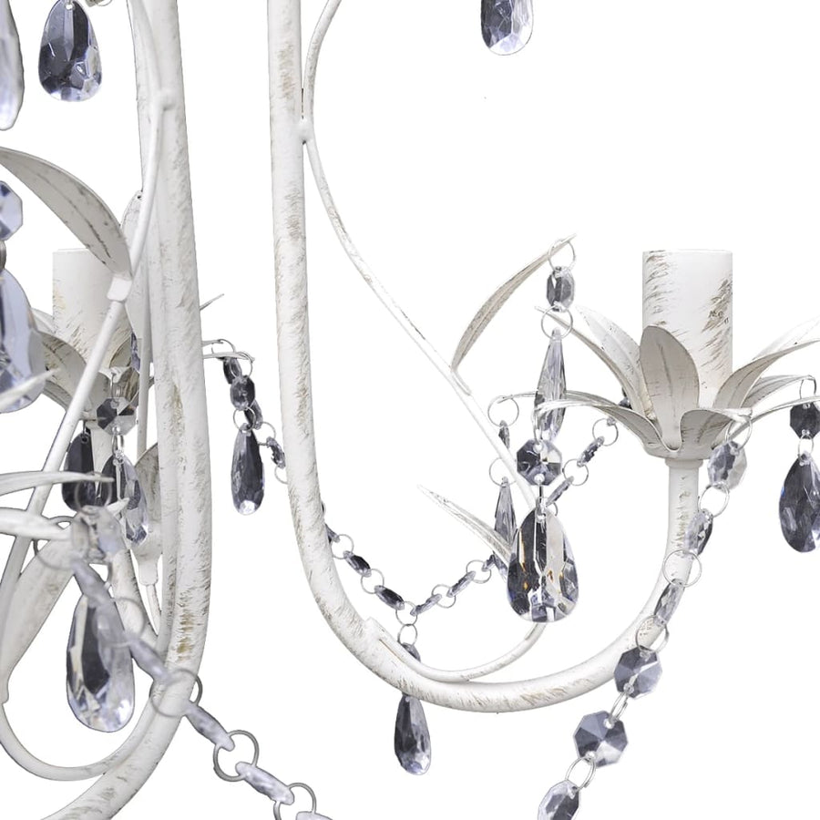 Kroonluchters Kristal Elegant Wit 1 4