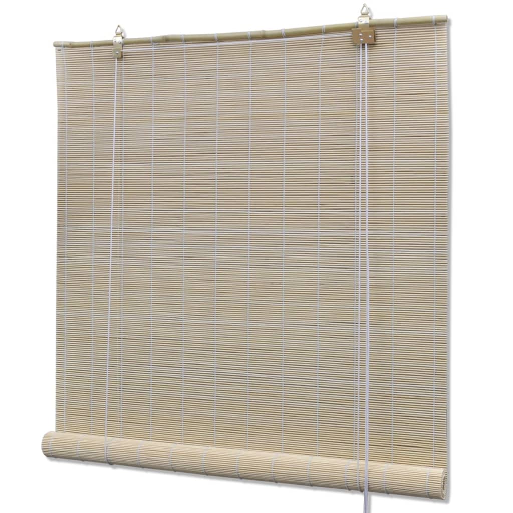 Rolgordijnen 4 St 120X160 Cm Bamboe Natuurlijk 120 x 160 cm (4 pcs)