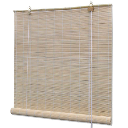 Rolgordijnen 4 St 120X160 Cm Bamboe Natuurlijk 120 x 160 cm (4 pcs)