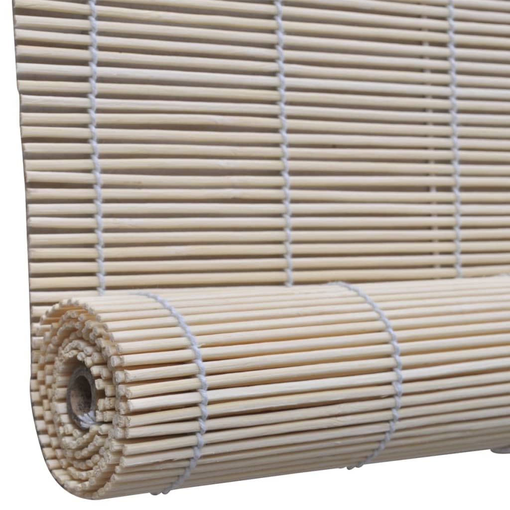 Rolgordijnen 4 St 120X160 Cm Bamboe Natuurlijk 120 x 160 cm (4 pcs)