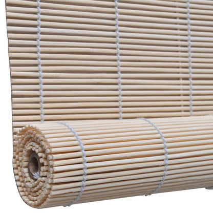Rolgordijnen 4 St 120X160 Cm Bamboe Natuurlijk 120 x 160 cm (4 pcs)