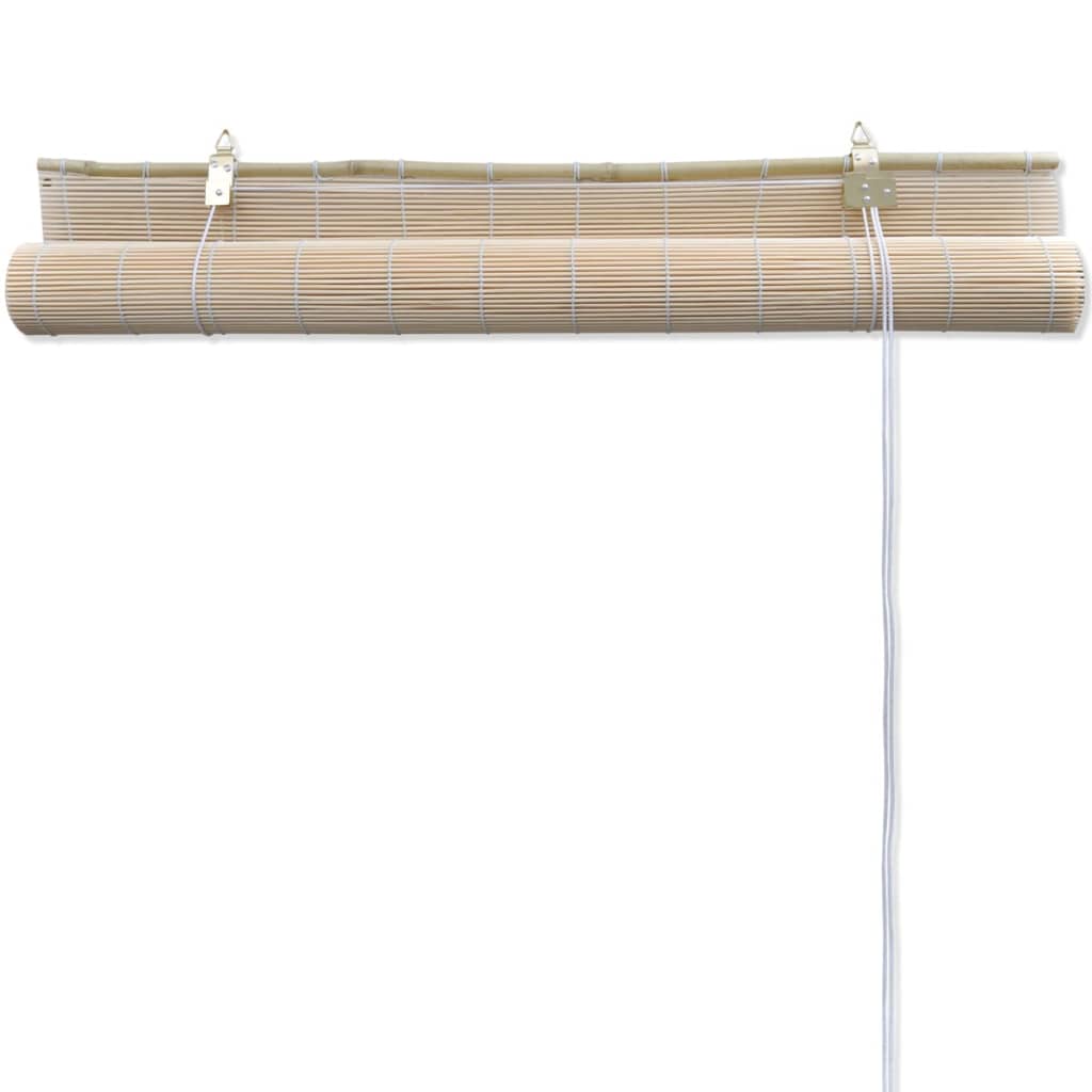 Rolgordijnen 4 St 120X160 Cm Bamboe Natuurlijk 120 x 160 cm (4 pcs)