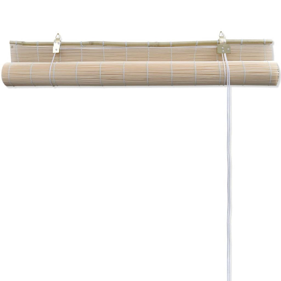 Rolgordijnen 4 St 120X160 Cm Bamboe Natuurlijk 120 x 160 cm (4 pcs)