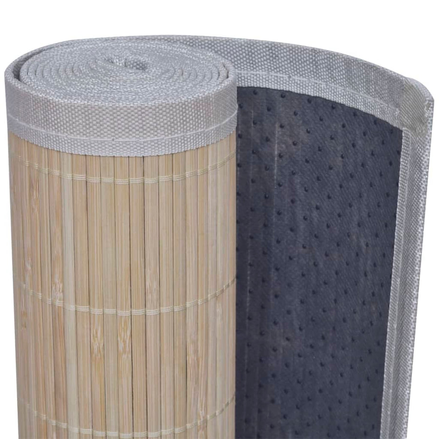 Tapijten 2 St Rechthoekig 120X180 Cm Bamboe Natuurlijk 120 x 180 cm (2 pcs)