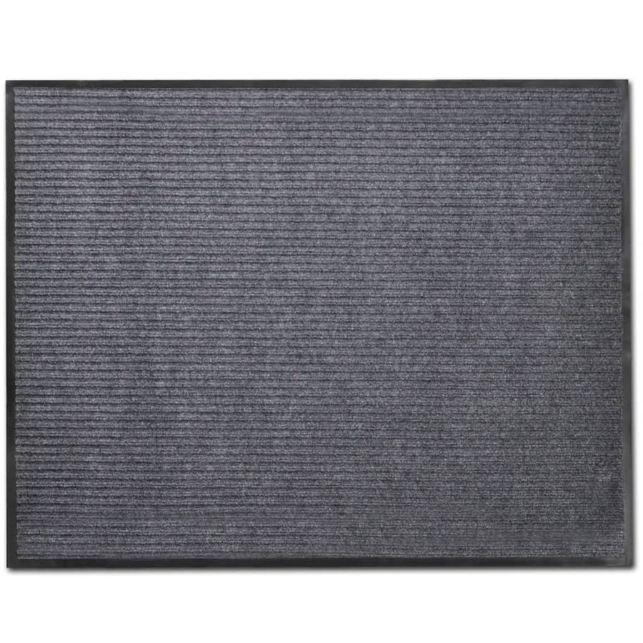 Deurmatten 90X60 Cm Pvc Grijs 2