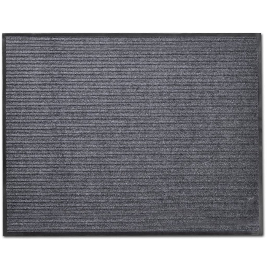 Deurmatten 4 St 90X60 Cm Pvc Grijs