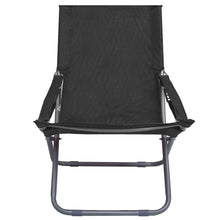 Strandstoelen Inklapbaar Stof Zwart