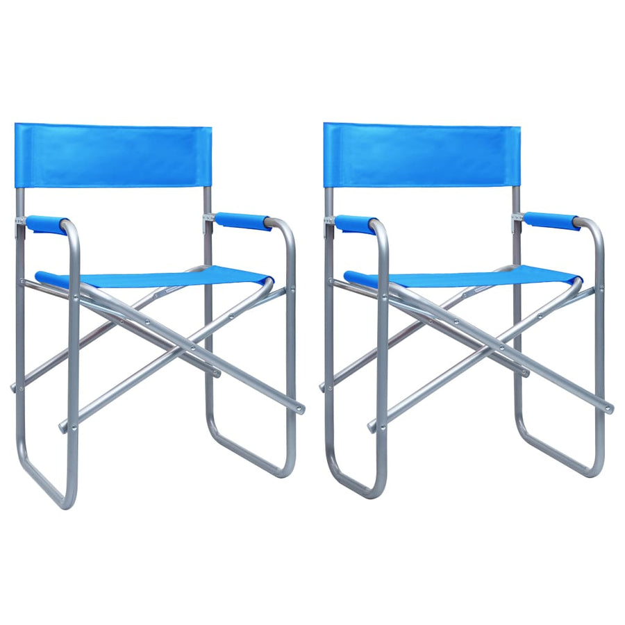 Regisseursstoelen Staal Blauw