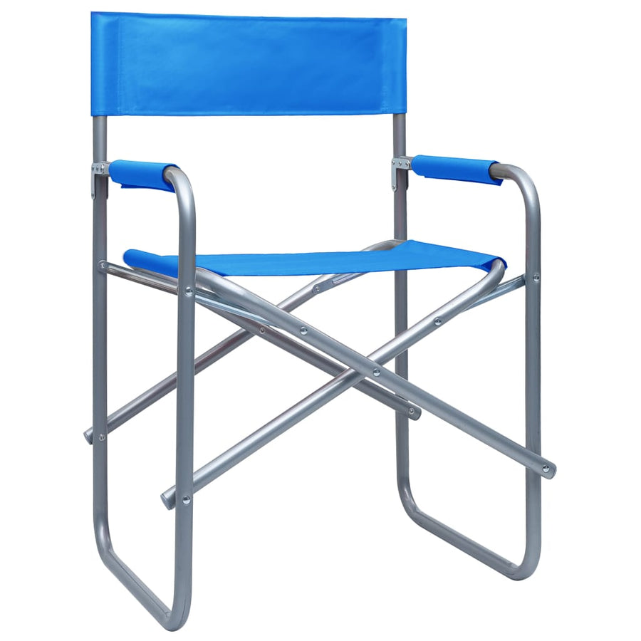 Regisseursstoelen Staal Blauw