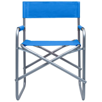 Regisseursstoelen Staal Blauw