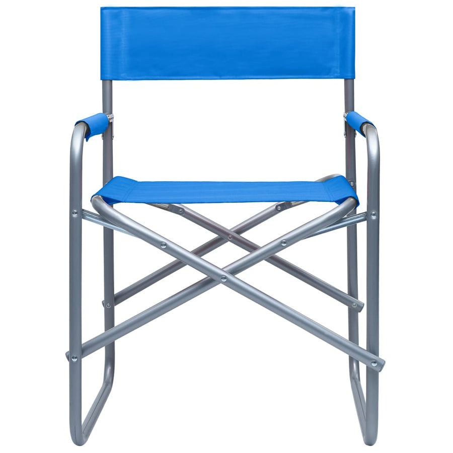 Regisseursstoelen Staal Blauw