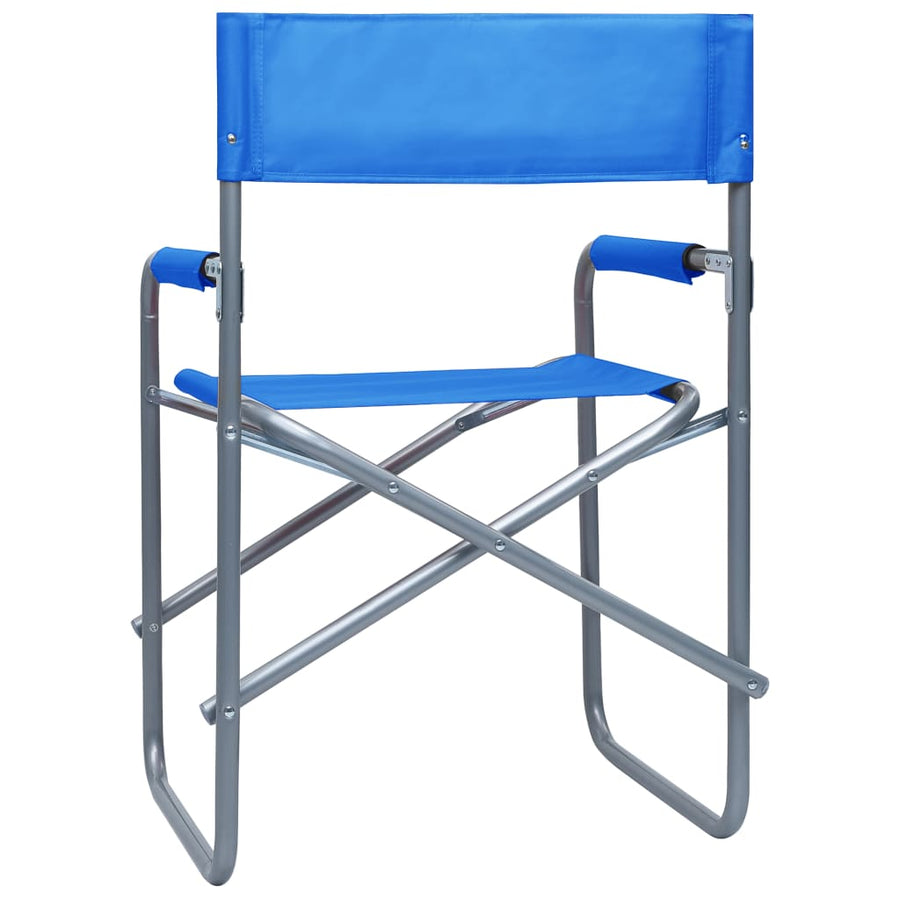 Regisseursstoelen Staal Blauw