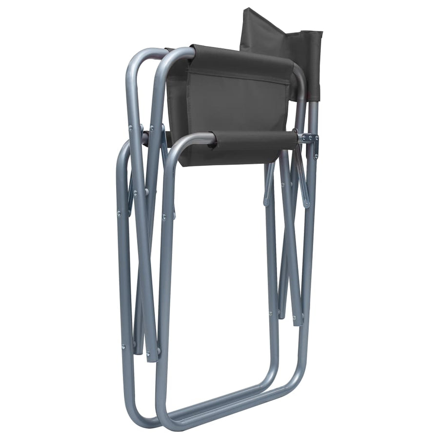Regisseursstoelen Staal Grijs