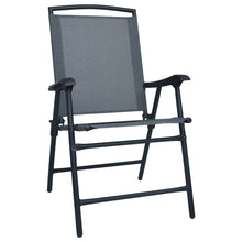 Tuinstoelen Inklapbaar Textileen Grijs