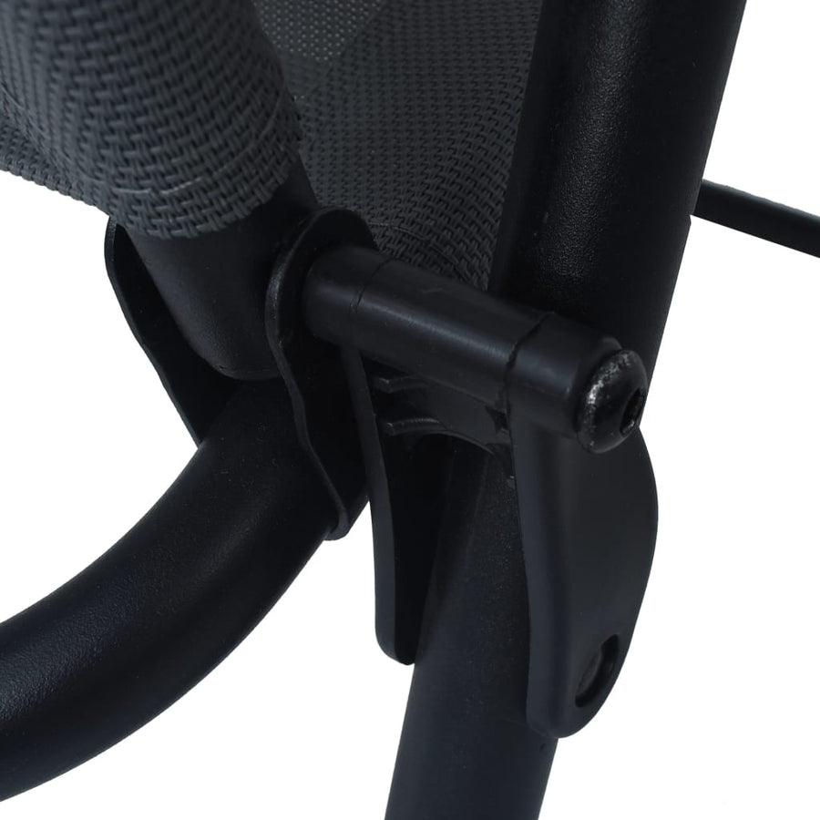 Tuinstoelen Inklapbaar Textileen Grijs