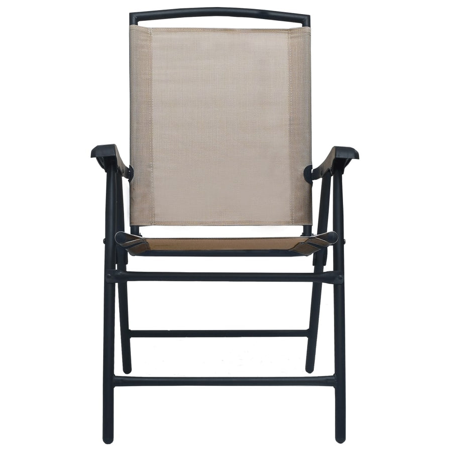 Tuinstoelen Inklapbaar Textileen Taupe