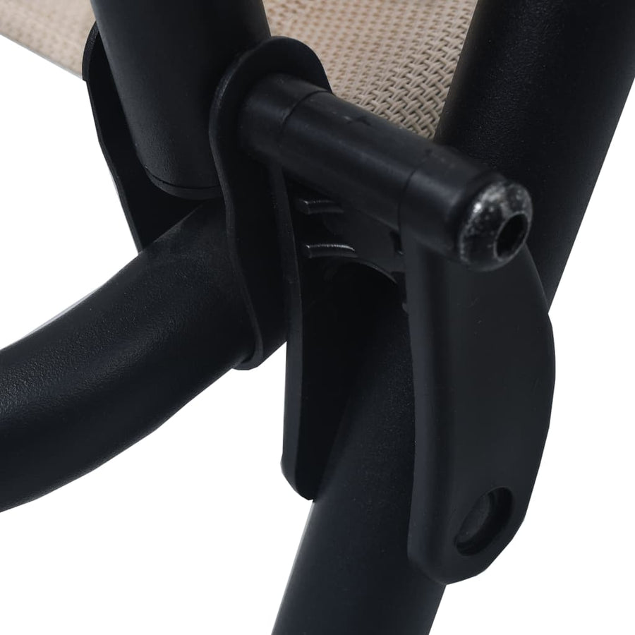 Tuinstoelen Inklapbaar Textileen Taupe