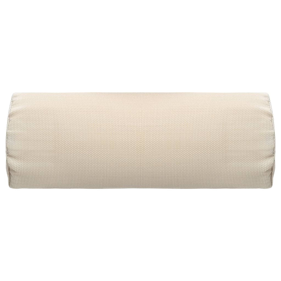 Hoofdsteun voor ligstoel 40x7,5x15 cm textileen crème
