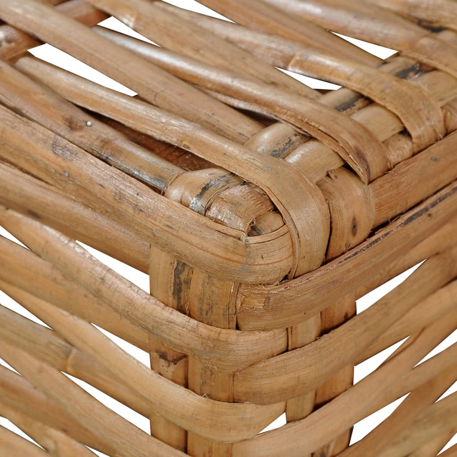 Bank Zonder Armleuning Met Kussens Natuurlijk Rattan Middenbank