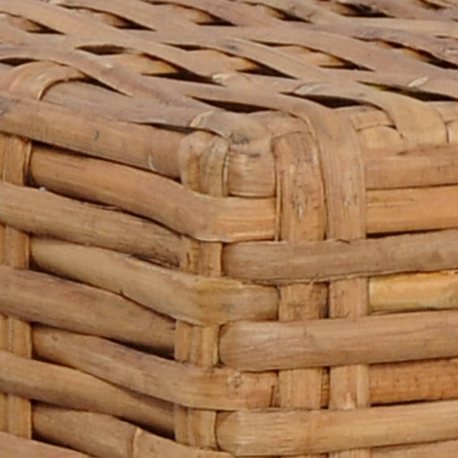 Met Kussen Natuurlijk Rattan Voetensteun