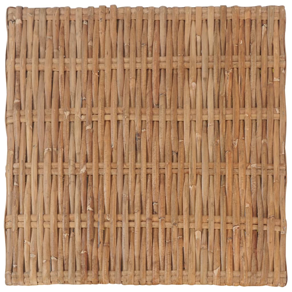Met Kussen Natuurlijk Rattan Voetensteun