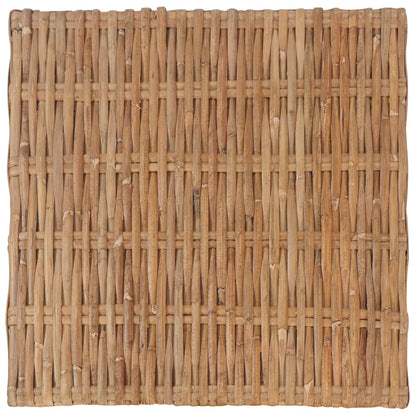 Met Kussen Natuurlijk Rattan Voetensteun