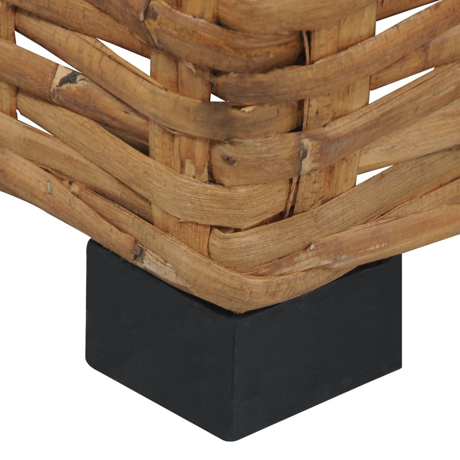 Salon 47X47X28 Cm Natuurlijk Rattan Tafel